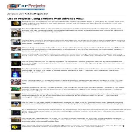 Advanced View Arduino Projects List - Use Arduino for Projects (2).pdf