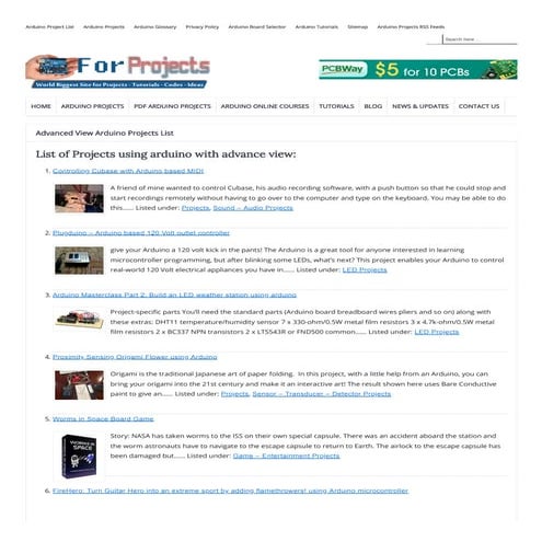 5 Simple Arduino Projects for Beginners