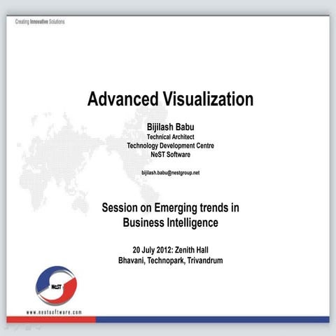 Advanced visualization