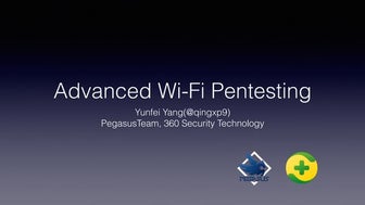 Advanced Wi-Fi pentesting