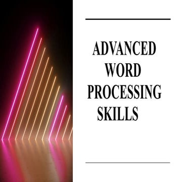 Word processing | PPTX