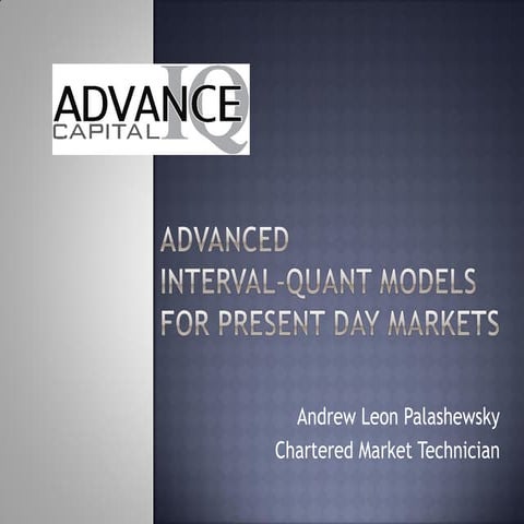 Advance iq capital quantitative models