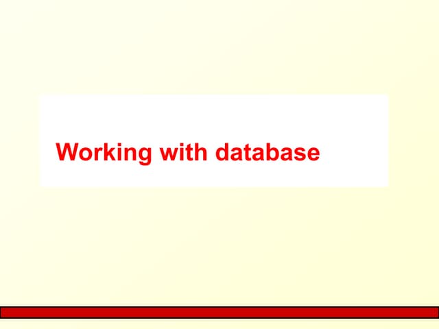 Advance java session 5