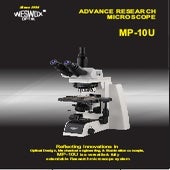 Advance research microscope 2 mp 10 u