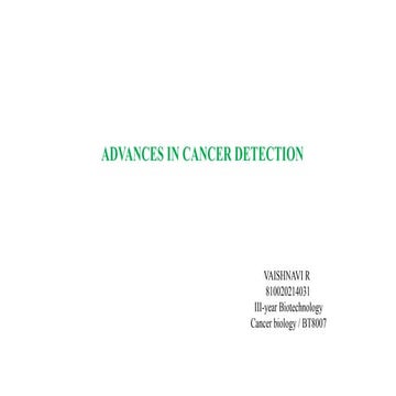 advances in cancer detection cancer.pptx