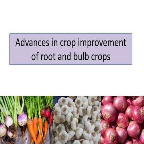Advances in  crop improvement  by vikram