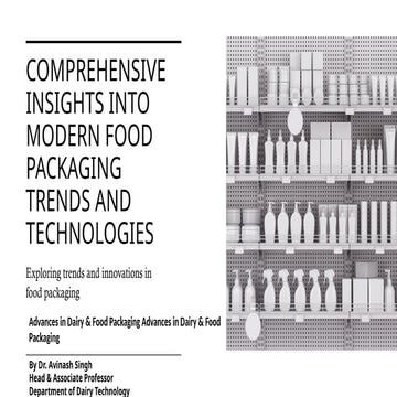 Advances in Dairy & Food Packaging .pptx