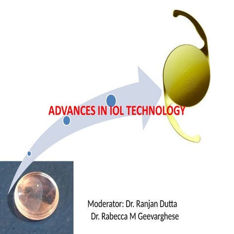 Intra Ocular lens | PPTX