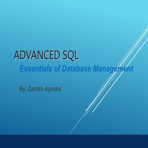 AdvanceSQL.ppt