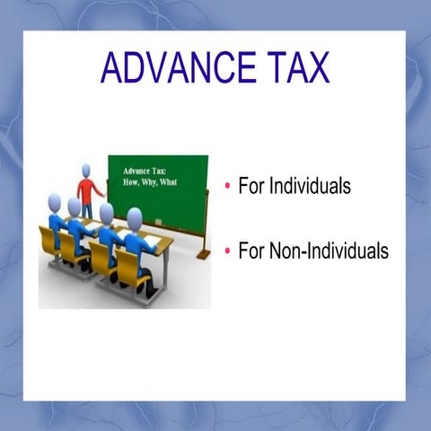 All about Advance Tax in India - With Calculation