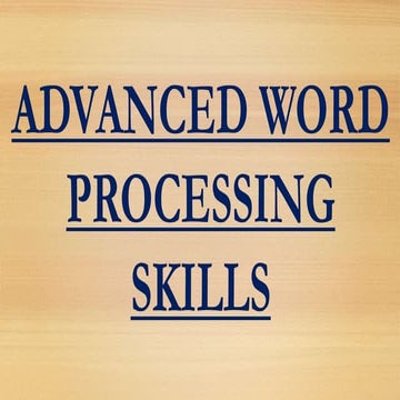 Advance Word Processing Skills.pptx