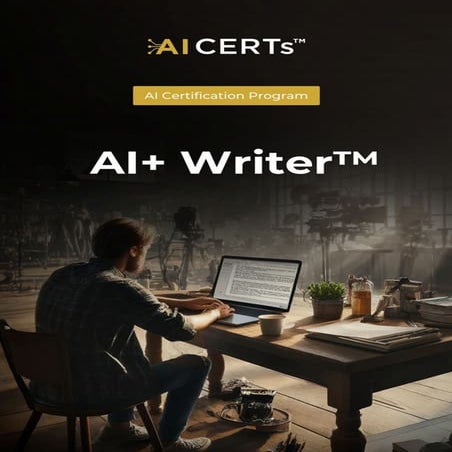 Advance Your Career with AI Writing Certification – Buy Now!.