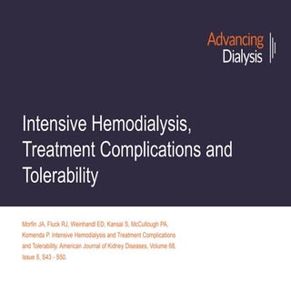 Advancing Dialysis - Symptoms Durin...