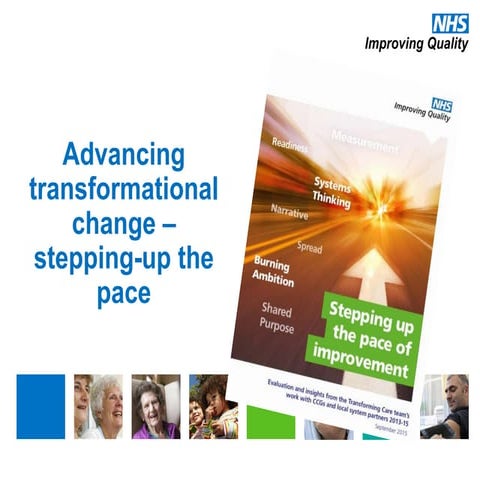 Advancing transformational change – real time learning