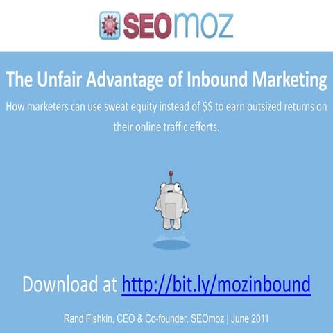 The Unfair Advantage of Inbound Marketing