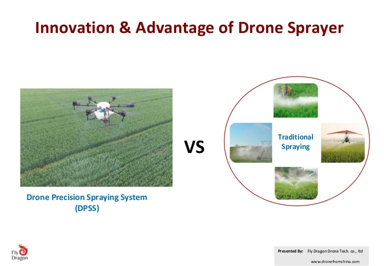 Advantage of drone sprayer