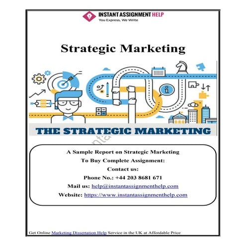 Advantage of strategic marketing for business development