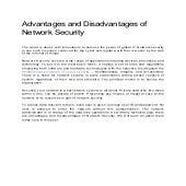 Advantages and Disadvantages of Network Security.pdf