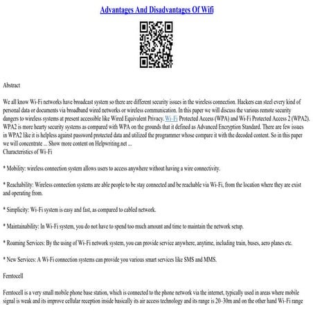 advantages-and-disadvantages-of-wifi-ppt