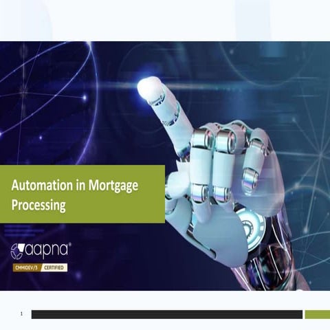 Advantages of Automation in Mortgage Processing