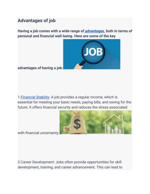Advantages Of Job PDF advantages-of-job-pdf