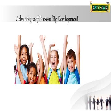 Advantages of personality development