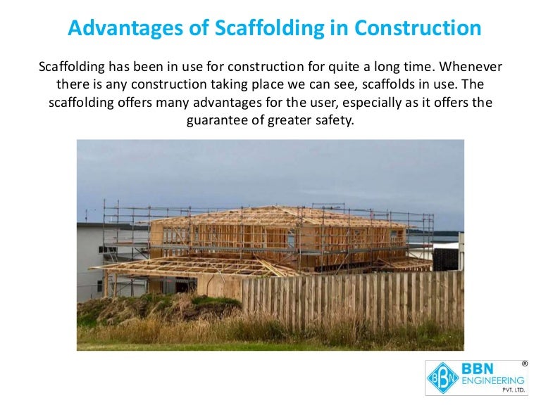 Advantages of scaffolding in construction