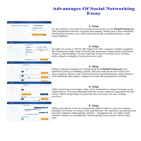 Advantages Of Social Networking Essay. Online assignment writing service.