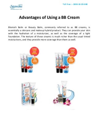 Advantages of using a bb cream