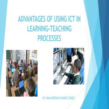 Advantages of Using ICT in Learning Teaching Processes(activity 6)
