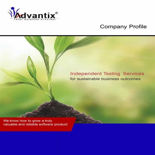 Advantix Technologies_ Website | SoftwareTesting services 