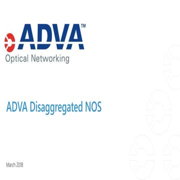 ADVA Disaggregated NOS