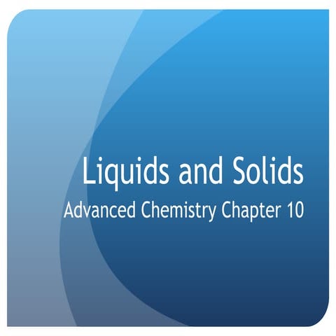 Adv chem chapt 10