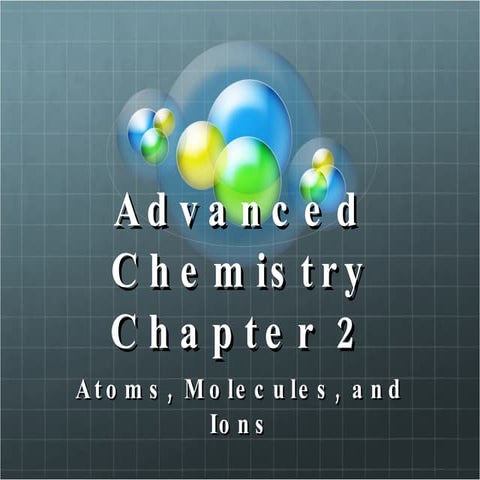 Adv chem chapt 2