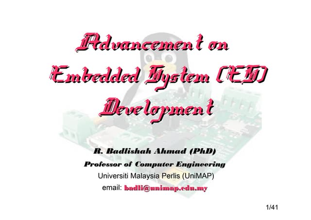 Advancement on embedded linux-v2