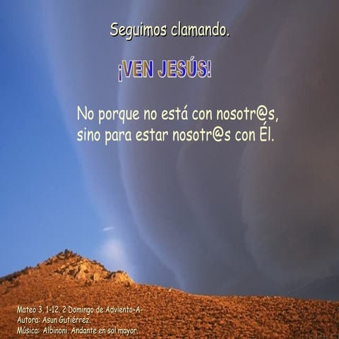 Advento: Voz do Deserto