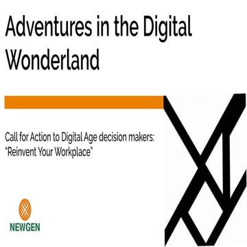 Adventures in the Digital Wonderland