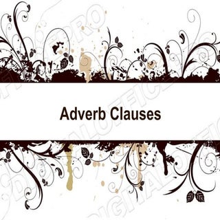 Adverb clauses powerpoint (ms stand...