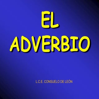Adverbio