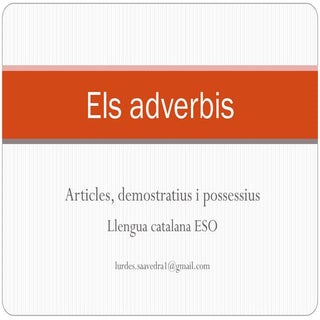 Adverbis