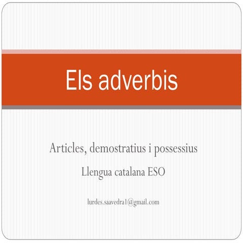 Adverbis