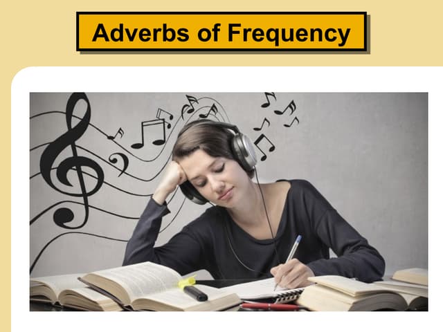 Adverbs of frequency