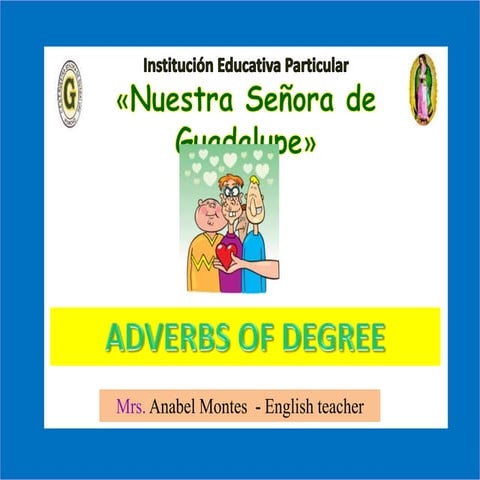 Adverbs of degree
