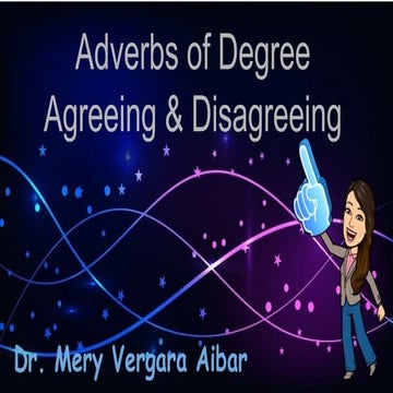 Adverbs of degree