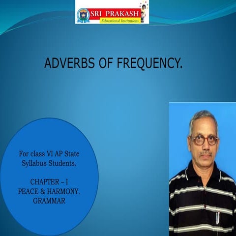 Adverbs of frequency