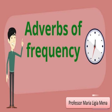 Adverbs of frequency 
