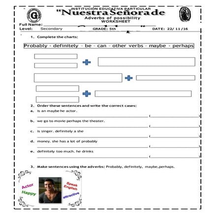 Adverbs of possibility