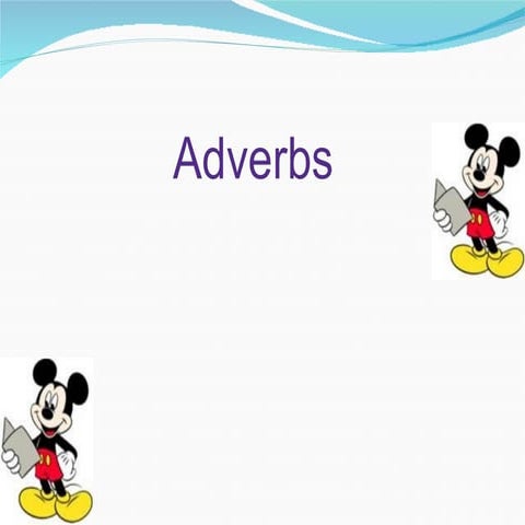Adverbs presentation
