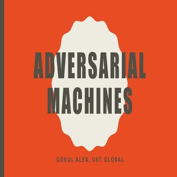 Generational Adversarial Neural Networks - Essential Reference
