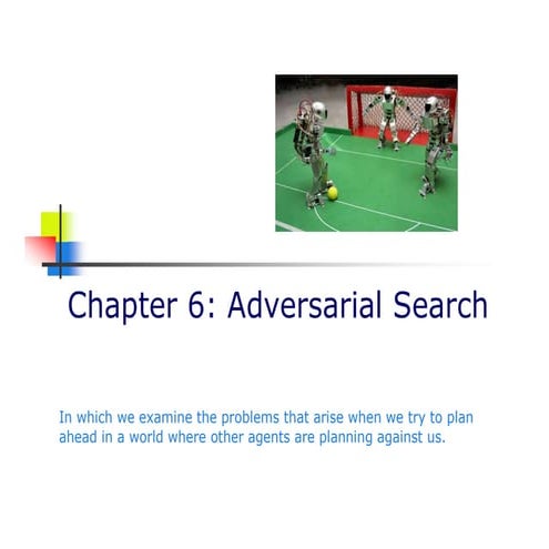 Adversarial search | PPT
